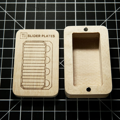 Wooden Case/Slider Plates